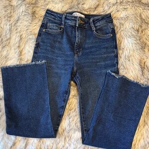 Z a r a • Cropped baby boot flare jeans